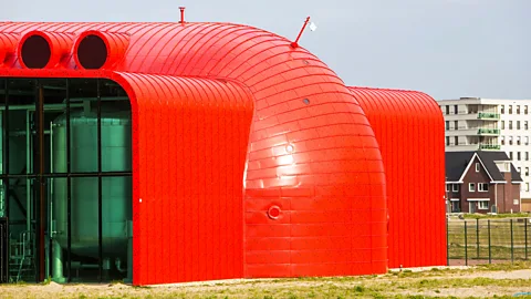 Ashley Cooper/Alamy Hot water that heats up to 25,000 houses is piped to Almere in an 11km-long (6.8-mile) pipe from the Diemen combined heat and power station (Credit: Ashley Cooper/Alamy)