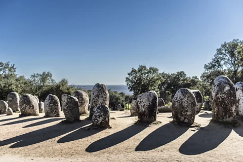 Sam Christmas Despite predating Stonehenge by at least 1,000 years, Almendres Cromlech was only brought to the attention of the scientific community in 1964 (Credit: Sam Christmas)