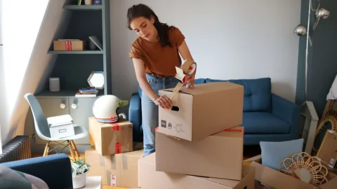 Getty Images Unlike in past generations, the younger groups surveyed split with their first co-habiting partner in much higher numbers (Credit: Getty Images)