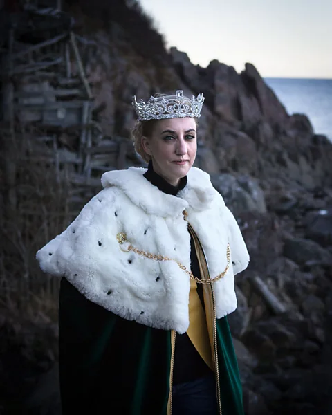 Jonatan Jacobson Queen Carolyn is the second queen of Ladonia, whose constitution stipulates that it will never be ruled by a king (Credit: Jonatan Jacobson/Mikronationer)