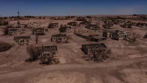 M.Bernetti/Getty The town of Pedro de Valdivia, Chile, was deserted when a nearby mine closed. In a world of no mining, ghost towns would be created almost overnight (Credit: M.Bernetti/Getty)