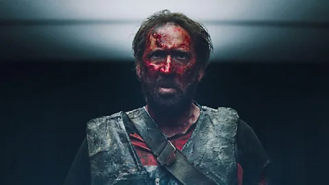 Alamy Cage has more recently turned to horror with success in films like Mandy (2018) (Credit: Alamy)