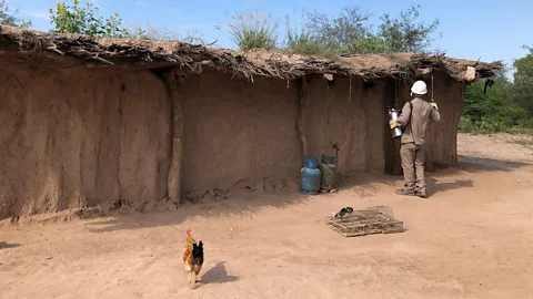 Christine Ro Periodic spraying of insecticide helps kill the bug and prevent Chagas from being passed on (Credit: Christine Ro)
