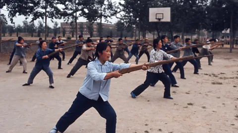 Getty Images The waste documentation of China's Cultural Revolution was a trove for historians (Credit: Getty Images)