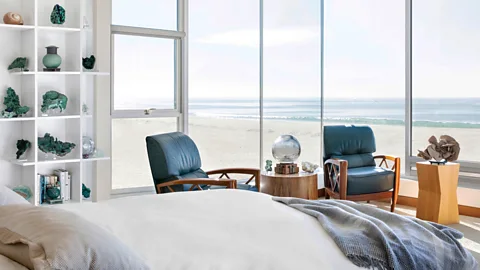 Tim Hirschmann The home of Mark and Eloise Appel in Playa del Rey, Los Angeles, features the couple's collection of gems, stones and fossils (Credit: Tim Hirschmann)