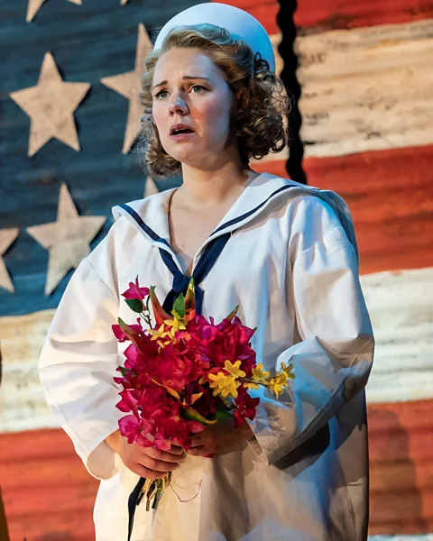 Johan Persson Rodgers and Hammerstein's decision to make South Pacific's female lead Nellie Forbush a racist was a particularly powerful one at the time (Credit: Johan Persson)