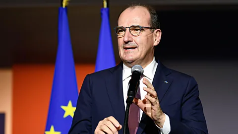 Getty French Prime Minister Jean Castex hails from Gers in south-west France – a region whose accent has historically been mocked (Credit: Getty Images)