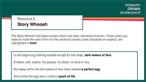 Resource 5: Story Whoosh