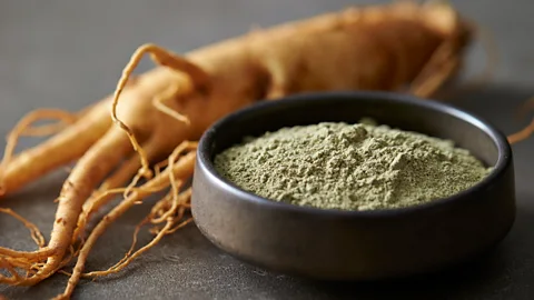 Ma-no/Getty Images Ginseng is a stimulant which can have similar effects to caffeine (Credit: Ma-no/Getty Images)