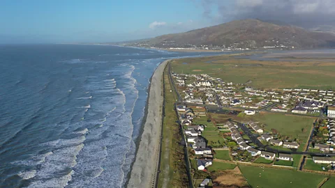 Getty Images From 2054, Gwynedd Council has said the Welsh village of Fairbourne will no longer be inhabitable. (Credit: Getty Images)