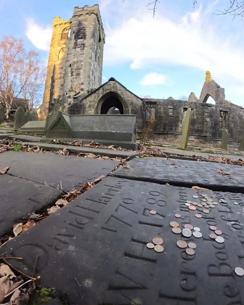 Steve Hartley "King" David Hartley is buried in Heptonstall, in the same churchyard as Sylvia Plath (Credit: Steve Hartley)