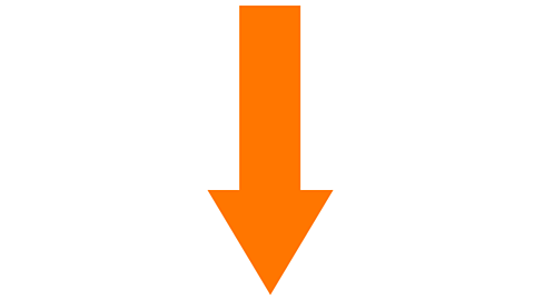 An orange arrow pointing downwards