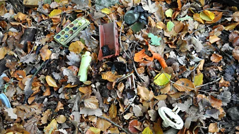 Grzegorz Kiarszys Visitors only believed Kiarszys when they saw the waste themselves. "It really shows the power of material culture," he says. (Credit: Grzegorz Kiarszys)