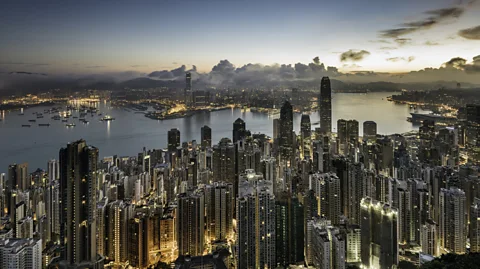 Martin Puddy/Getty Images Lion Rock spirit helped transform the city into a centre of international finance (Credit: Martin Puddy/Getty Images)