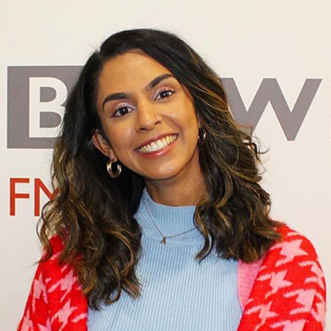 Photograph of Amber Sandhu - Sports broadcaster