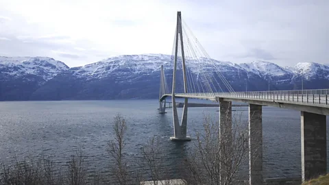 Anthony Ham Helgeland Bridge, which opened in 1991, connects Alstahaug and Leirfjord in Nordland (Credit: Anthony Ham)