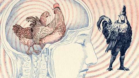 Emmanuel Lafont/BBC Stage hypnosis can involve suggestions like impersonating an animal – but academics are concerned about potentially harmful consequences (Credit: Emmanuel Lafont/BBC)