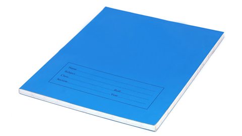 A school jotter