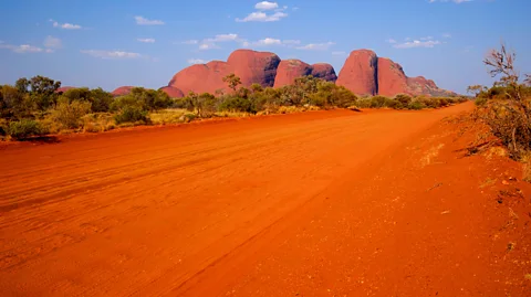 ImageBroker/Alamy The route es near Kata Tjuta, formerly known as The Olgas (Credit: ImageBroker/Alamy)