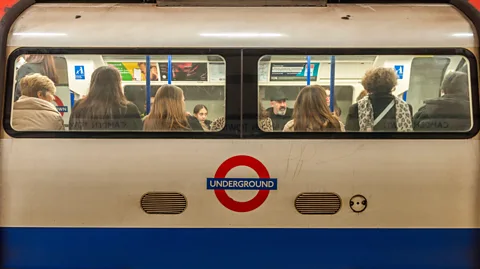 Alamy Many of the disembodied voices that people hear in public places, such as on the London Underground, are female (Credit: Alamy)