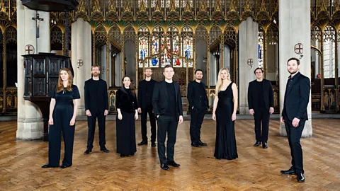 Lusitano Remixed Vocal ensemble The Marian Consort have been performing Lusitano's music, after their founder came across a feature about him during lockdown (Credit: Lusitano Remixed)