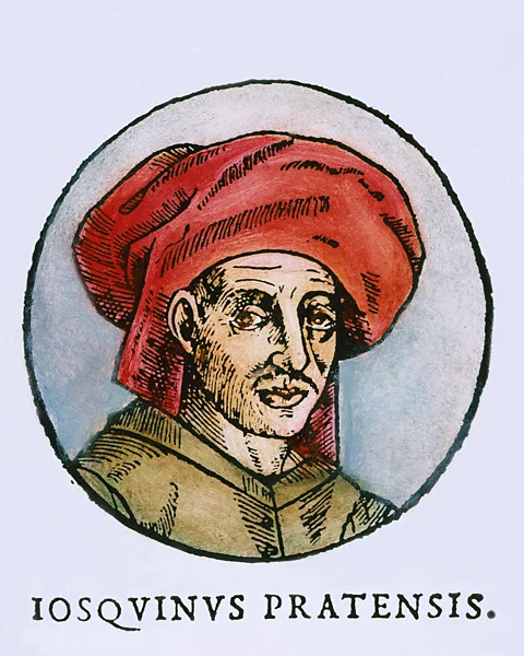 Alamy A woodcut of composer Josquin des Prez, with whom Lusitano's work was in dialogue; by contrast, there are no known pictures of Lusitano in existence (Credit: Alamy)