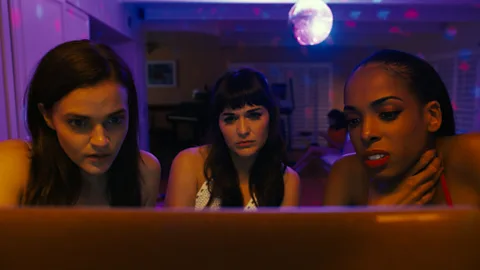 Netflix CAM (2018) uses horror to explore the loss of agency experienced by online sex workers (Credit: Netflix)