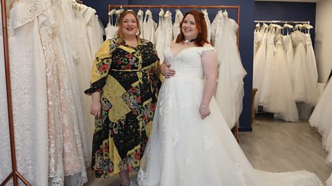 Wedding Day Curves  Curvy Chic Bridal featured on the BBC show