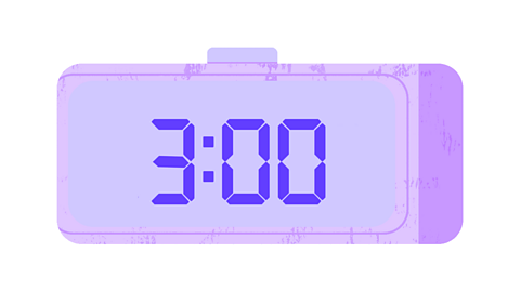 3 o'clock