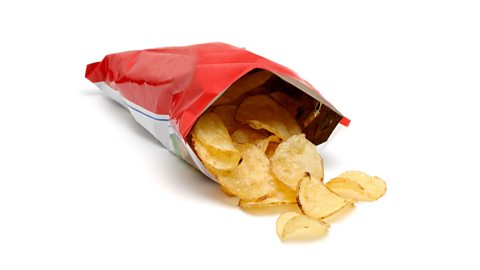 A packet of crisps