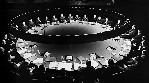 Alamy Dr Strangelove or: How I Learned to Stop Worrying and Love the Bomb satirises Cold War fears of a nuclear conflict (Credit: Alamy)