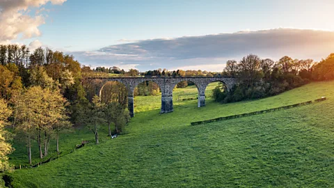 jotily/Getty Images The Vennbahn is perhaps the world's most complicated boundary (Credit: jotily/Getty Images)