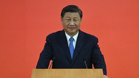 China's President Xi Arrives In Hong Kong For Handover Anniversary ...