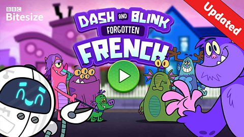 KS2 French game Learn French language vocabulary and grammar for