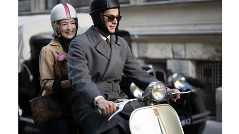 Dávid Lukács / 2021 Ada Films Ltd In the story, based on the book by Paul Gallico, Mrs Harris is pursuing the perfect Dior couture dress (Credit: Dávid Lukács / 2021 Ada Films Ltd)