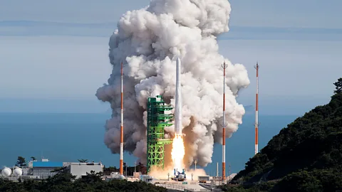 Korea Aerospace Research Institute/Getty Images Last year there were more than 140 rocket launches around the world - but this is likely to grow substantially (Credit: Korea Aerospace Research Institute/Getty Images)