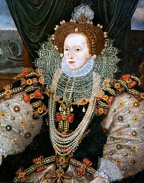 A portrait of Elizabeth I