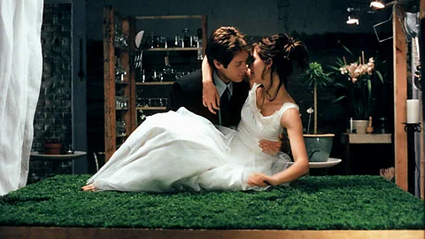 Alamy The film's fairy tale ending, in which the two lead characters get married, has been one of the key points of contention (Credit: Alamy)