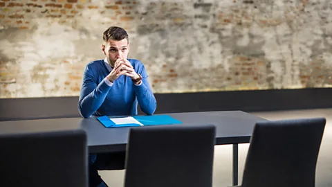 Getty Catastrophising means imagining all the ways you could flunk a job interview - and the multiple ways doing so could derail your life (Credit: Getty)