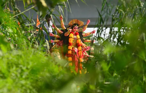 Getty Images Many rural communities in India see themselves as part of a spiritual thread that connects them to their natural surroundings (Credit: Getty Images)