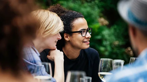 Getty Images For some people, meeting friends and family has been a shock to the system, especially when they are used to isolation with their partner (Credit: Getty Images)