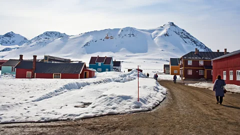 Roger Goodwin/Alamy Ny-Ålesund is one of the northernmost civilian settlements in the world (Credit: Roger Goodwin/Alamy)