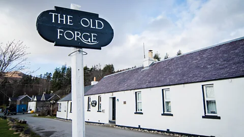 Mark Harris Located on Scotland's Knoydart peninsula, The Old Forge is the most remote pub in mainland Britain (Credit: Mark Harris)