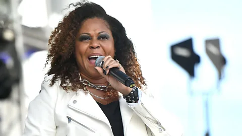 Getty Images Robin Stone's debut single Show Me Love reached Number 1 in the US dance chart when it was remixed in 1993 (Credit: Getty Images)