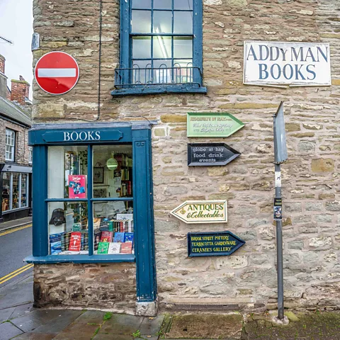 Richard Collett The town remains home to some 20-plus bookshops and hosts the annual Hay Festival (Credit: Richard Collett)