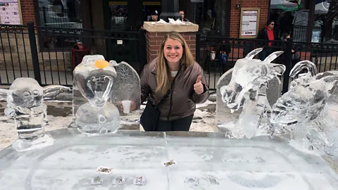 Courtesy of Maddy Cross US worker Maddy Cross was laid off earlier this month, and received 100,000 views of her LinkedIn post about her layoff (Credit: Courtesy of Maddy Cross)