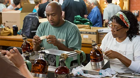 Jim West/Alamy Kentucky's whiskey industry relies on black workers (pictured: Buffalo Trace) (Credit: Jim West/Alamy)