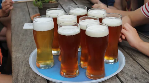 David Perry In Schmilka, the beer, like the food, is all organic (Credit: David Perry)