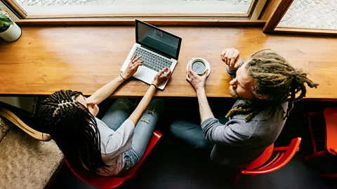 Getty Younger people are more willing to talk about mental health - which could help tackle stigma in the workplace (Credit: Getty)