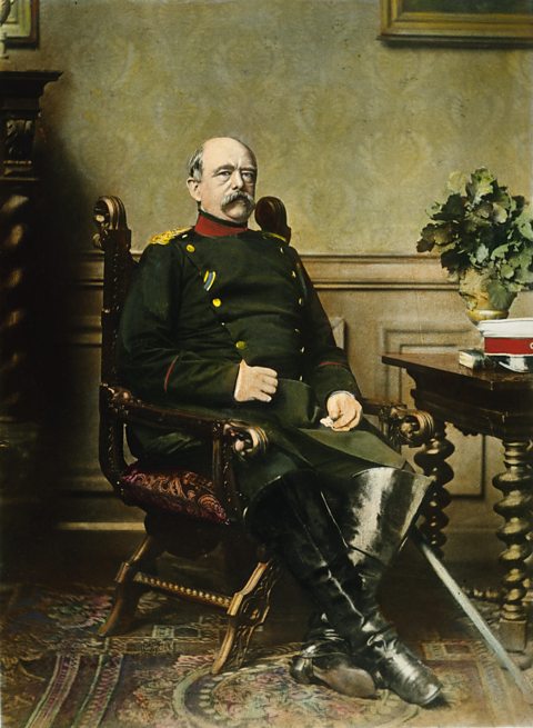 Otto von Bismarck was the diplomat and statesman responsible for unifying the German states. He was a dominant figure in European politics until the 1890s.